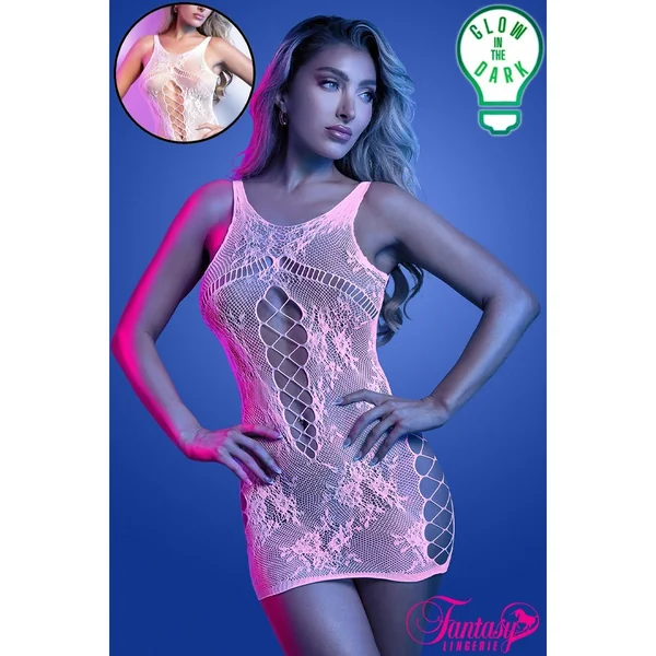 Glow Lace Dress by Fantasy Lingerie