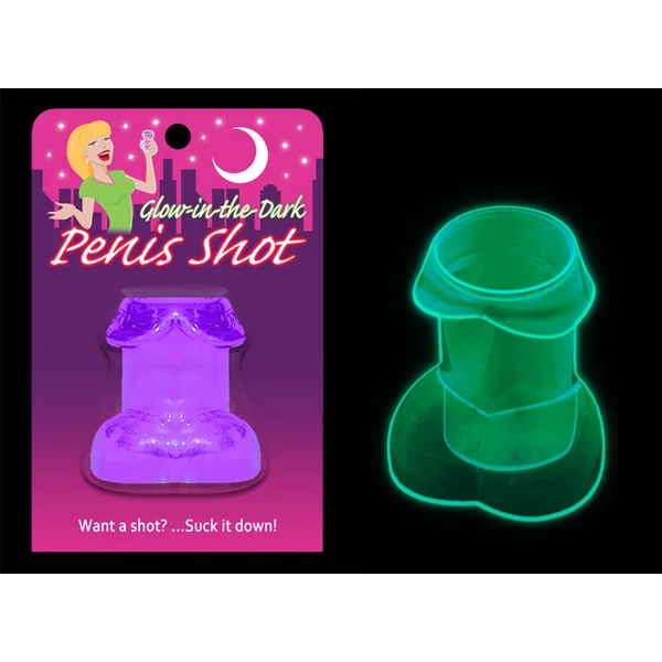 GLOWING PENIS SHOT PURPLE