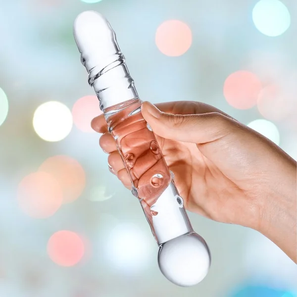 Gläs 7" Callisto Clear Glass Dildo