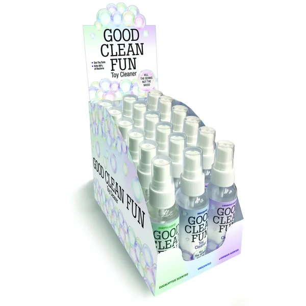 GOOD CLEAN FUN CLEANER 18 PC DISPLAY