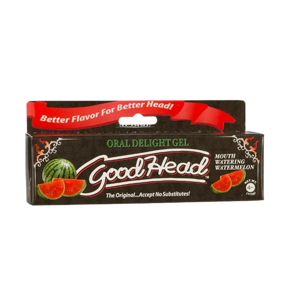 Good Head Oral Delight Gel 4 Oz - Watermelon