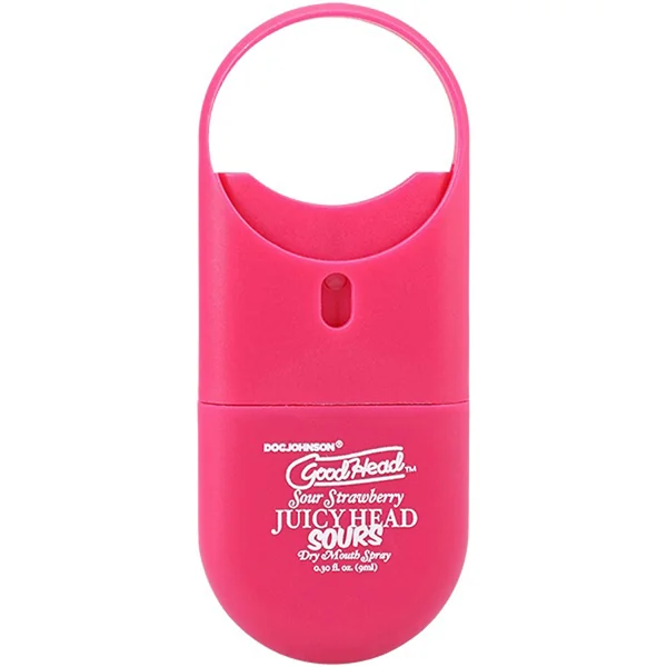 Goodhead Juicyhead Dry Mouth Spray to Go - Sour Strawberry .30 Oz