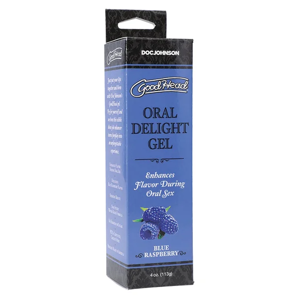GoodHead Oral Delight Gel - Blue Raspberry 4oz