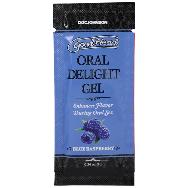 GOODHEAD ORAL DELIGHT GEL BULK REFILL BLUE RASPBERRY 48 PCS 0.24 OZ