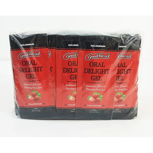 GOODHEAD ORAL DELIGHT GEL BULK REFILL STRAWBERRY 48 PCS 0.24 OZ