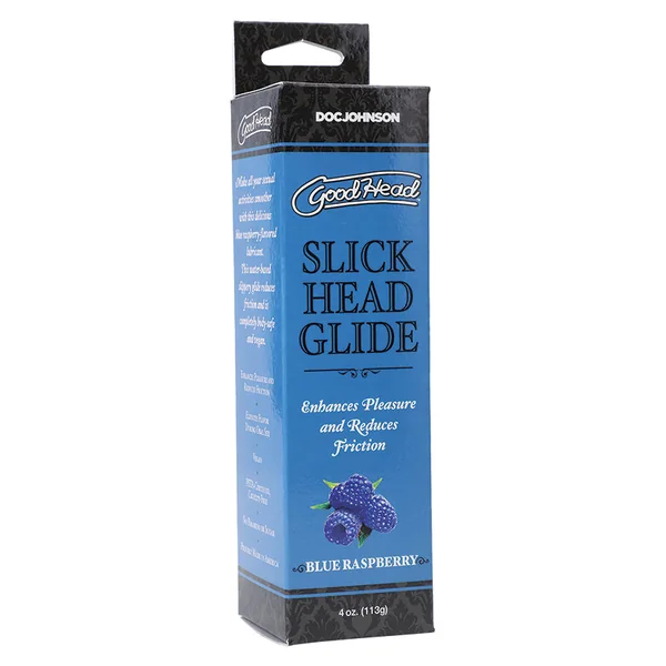 GoodHead Slick Head Glide - Blue Raspberry 4oz