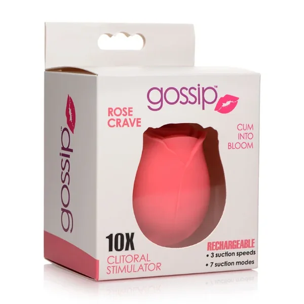 GOSSIP CUM INTO BLOOM CLITORAL VIBRATOR – ROSE CRAVE