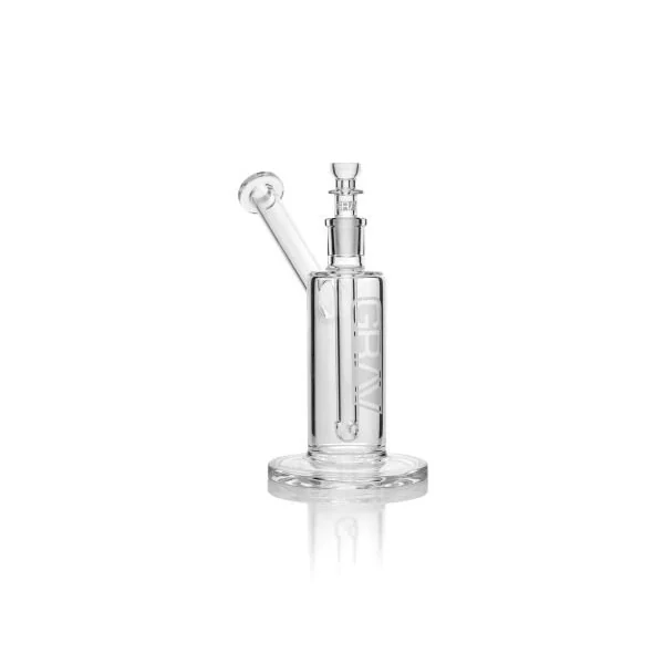 Grav Medium Upright Bubbler Clear