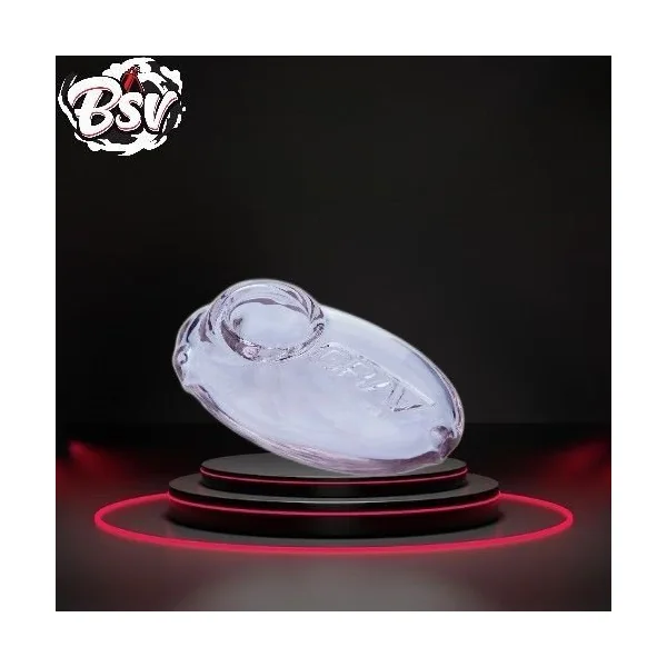 Grav Pebble Spoon Hand Pipe Lavender