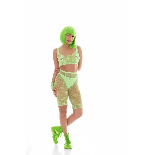 Green Out of This World Short Set