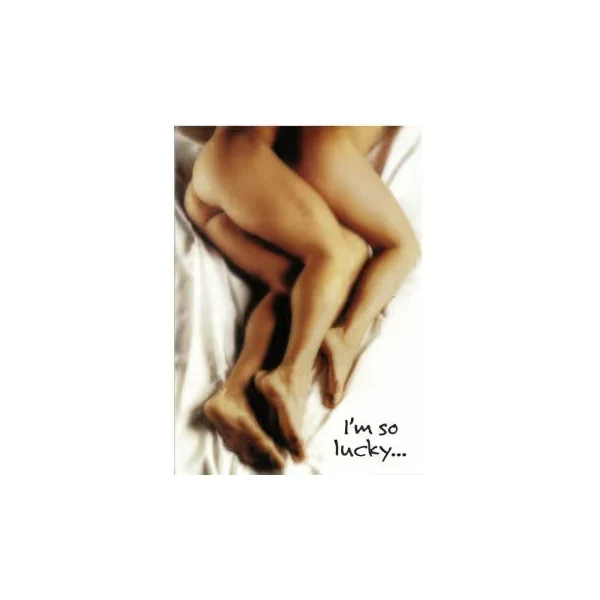 Greeting Card "I'm So Lucky"