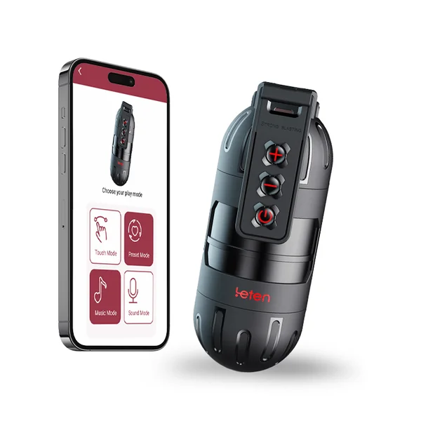 Grenade Strong Shock Male Masturbation Device Mobile App Remote Control