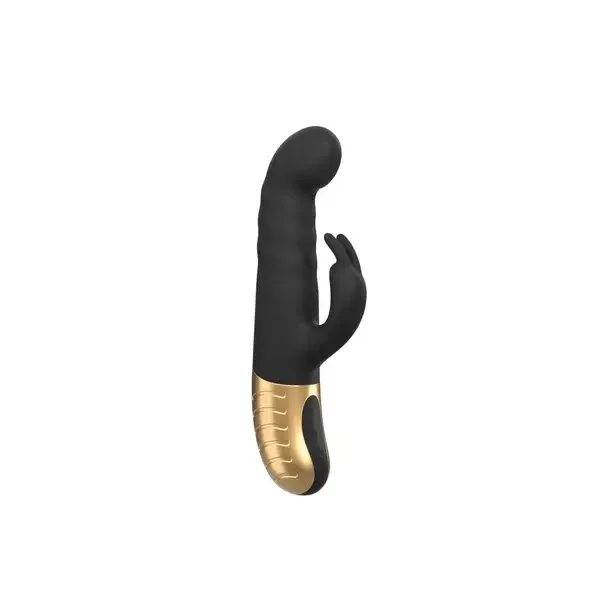 G-Stormer Thrusting G Spot Rabbit – Black/Gold