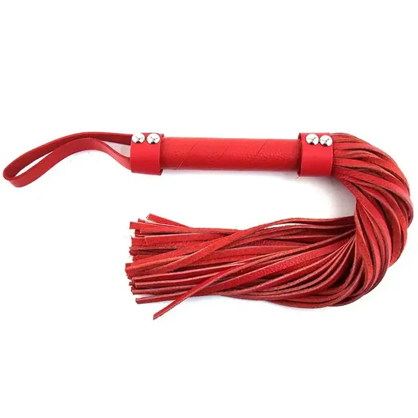 H - Style Short Leather Flogger