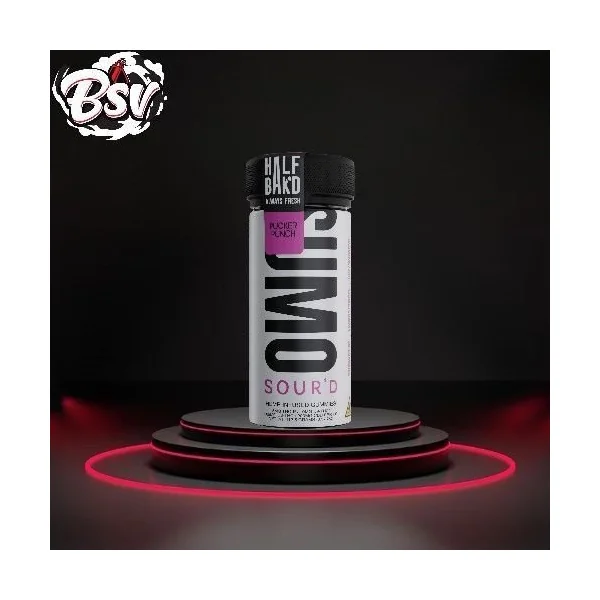 Half Bak’d 10000mg D9 SUMO Sour’d Pucker Punch Gummies 25ct