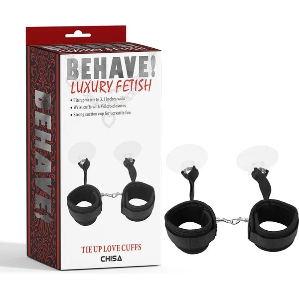 Handcuffs - Behave! - Tie Up Love Cuffs