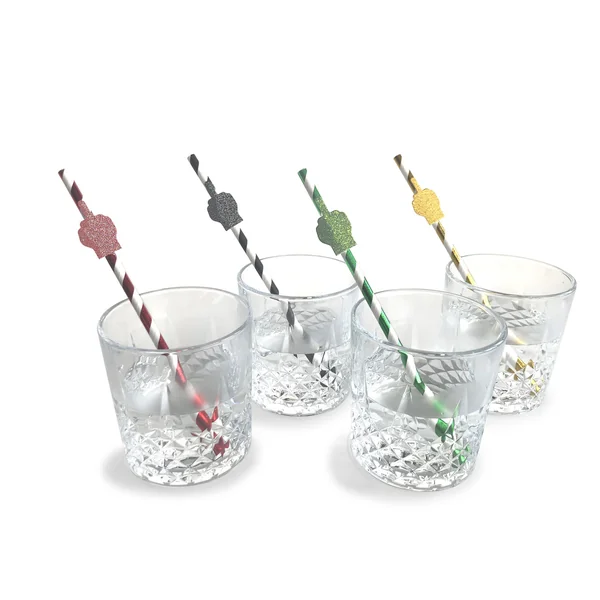 HAPPY F*ING BIRTHDAY TALL PARTY STRAWS