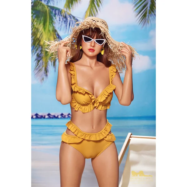 Hazel 168cm(5ft6) A-Cup Silicone Love Doll -Irontech Doll®