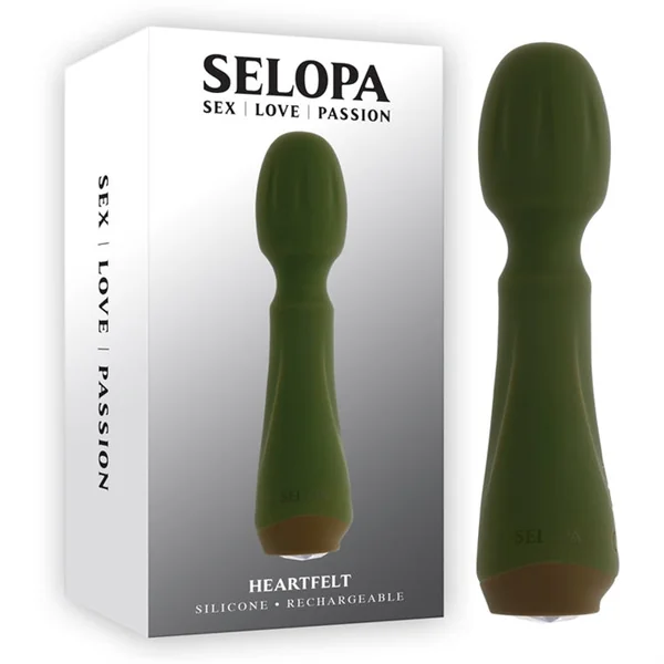 Heartfelt Vibrating Wand by Selopa