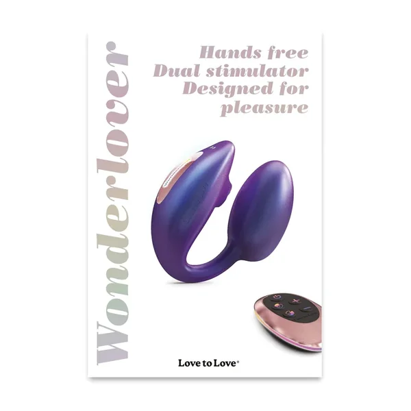 Hella Raw Love to Love Wonderlover Dual Stimulator – Iridescent Night