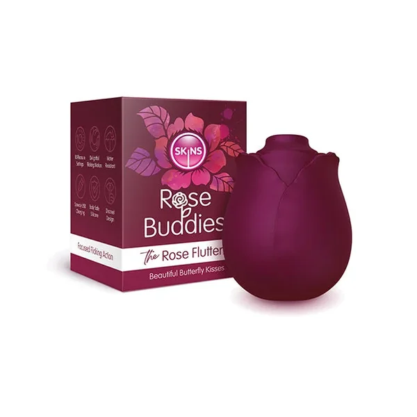 Hella Raw Skins Rose Buddies The Rose Flutterz – Red