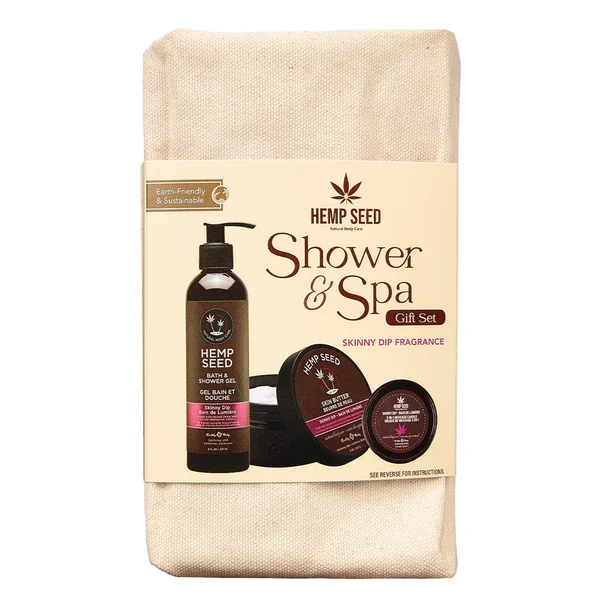 Hemp Seed Skinny Dip Gift Set