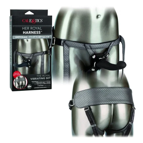 HER ROYAL HARNESS THE ROYAL VIBRATING SET