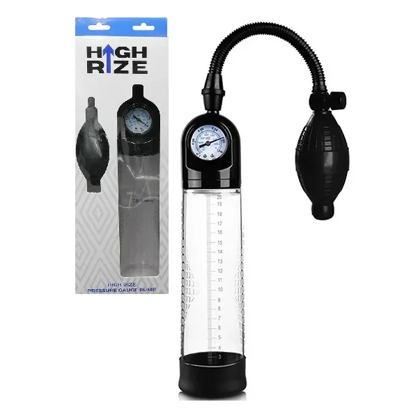 High Rize Pressure Gauge Penis Pump