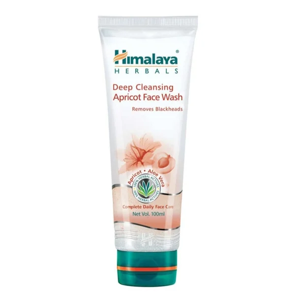 HIMALAYA DEEP CLEANSING APRICOT FACE WASH (100ml)