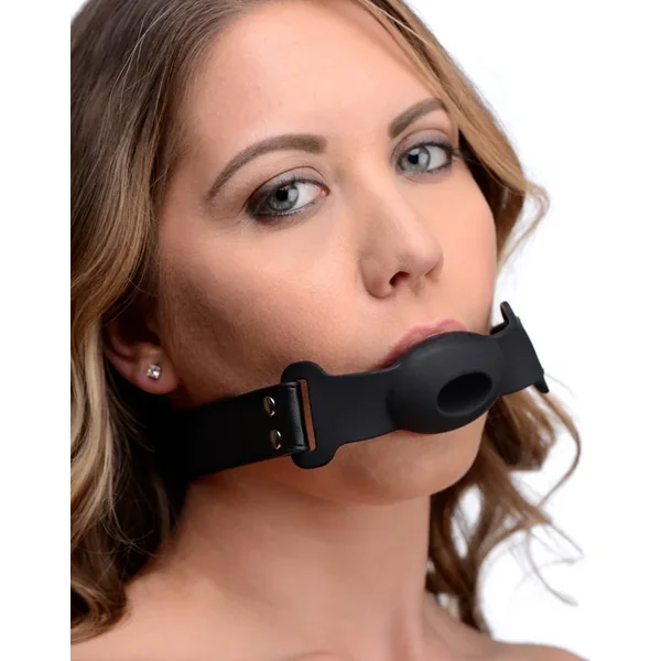 Hollow Silicone Gag