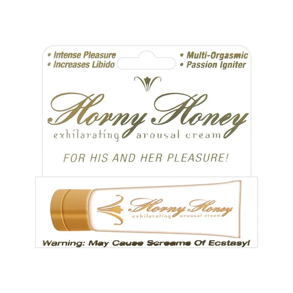 Horny Honey Stimulating Arousal Cream - 1 Oz