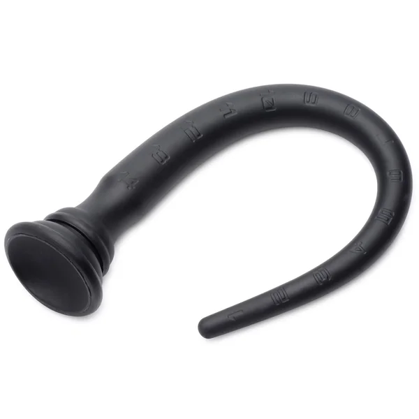 Hosed Silicone Tapered Anal Hose With Suction Cup