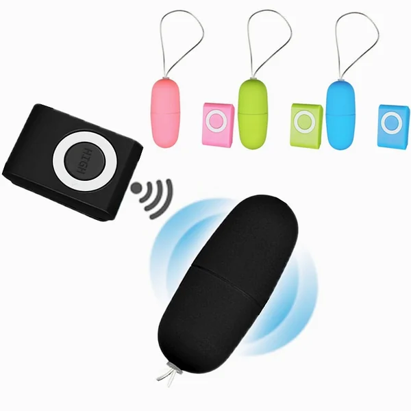 Hot Portable Wireless Waterproof MP3 Style Vibrators Remote Control Women Vibrating Egg Body Massager Sex Toys Adult Products