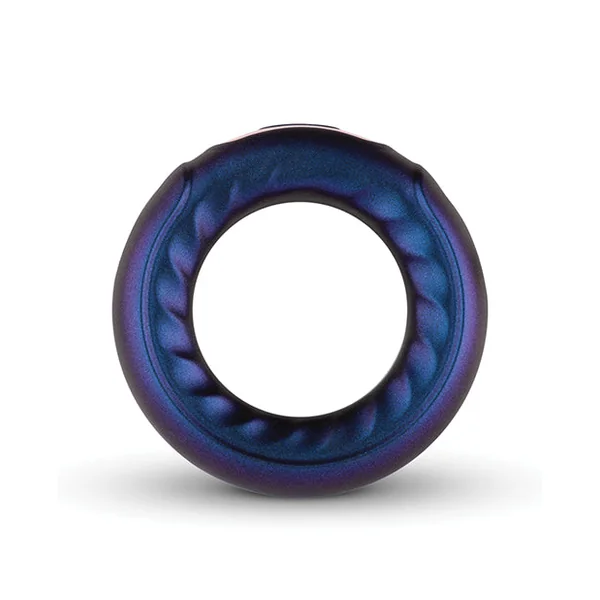 Hueman Saturn Vibrating Cock-ball Ring - Purple