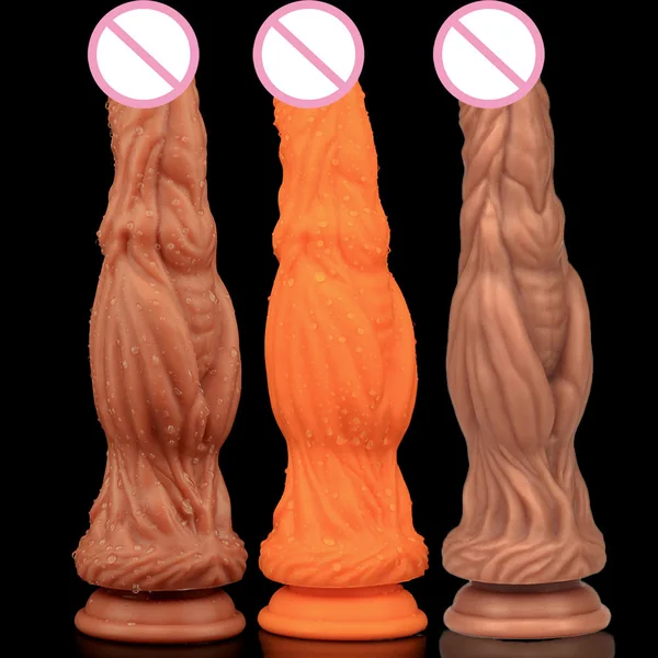 Huge Silicone Anal Dildo Butt Plug - Fantasy Monsterdildo Vaginal Prostate Massager