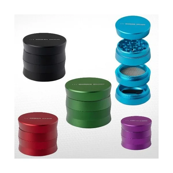 Human Grade Aluminum 4pc Grinder Model 1B 2.5in Green