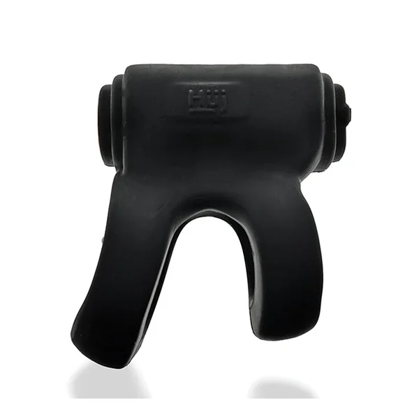 Hunkyjunk Revhammer Shaft Vibe Ring - Tar Ice W/red Vibe