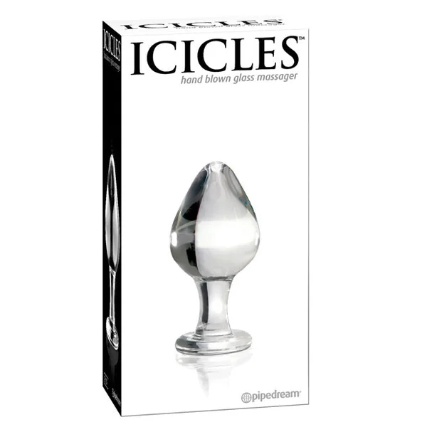Icicles No. 25 Hand Blown Glass - Clear