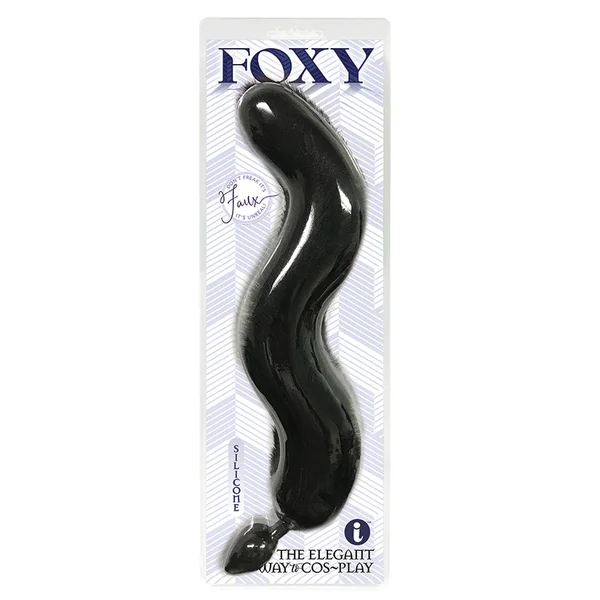 Icon Brands - Foxy Tail Butt Plug - Black