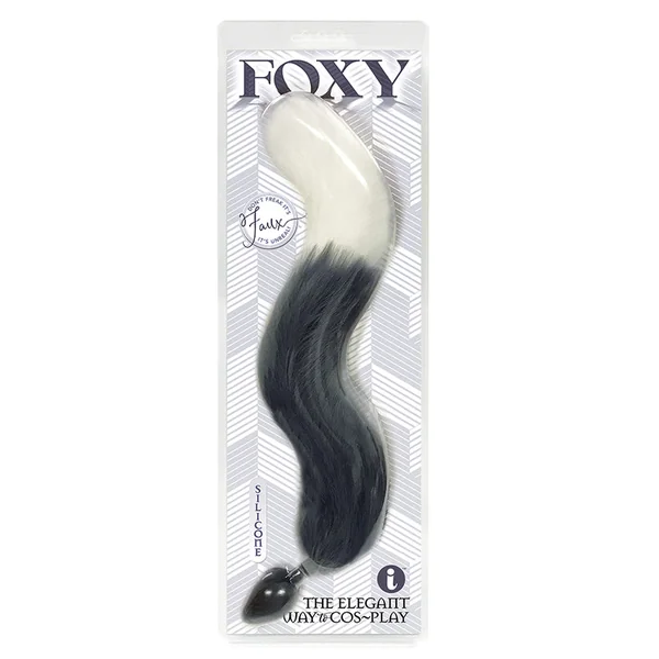 Icon Brands - Foxy Tail Butt Plug - Silver