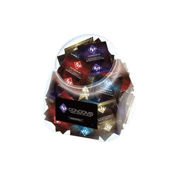 ID Condoms - Assorted - 144 Piece Jar