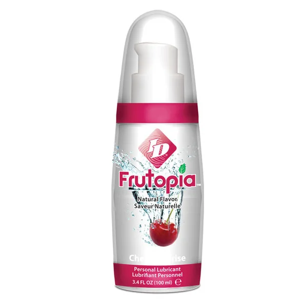 Id Frutopia Natural Lubricant - 3.4 Oz Cherry