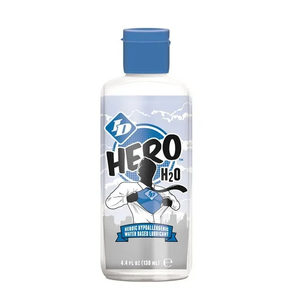 ID – Hero H2O Water Based Lubricant | 4.4 floz (130ml)