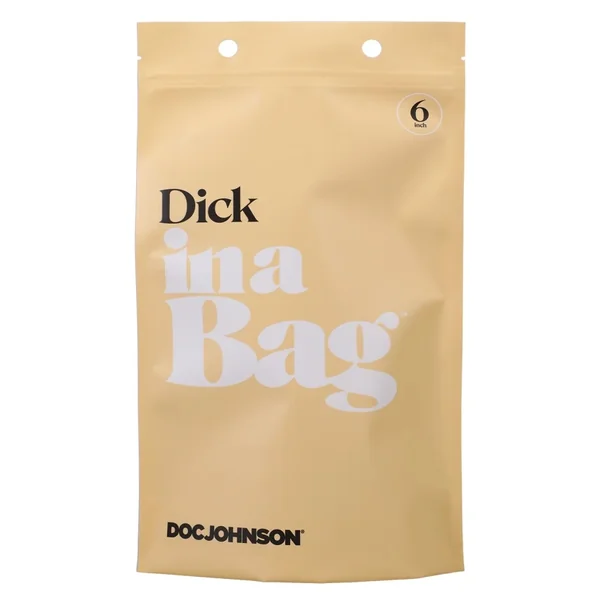 IN A BAG DICK 6 INCH CLEAR