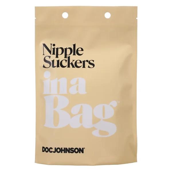 IN A BAG NIPPLE SUCKERS BLACK