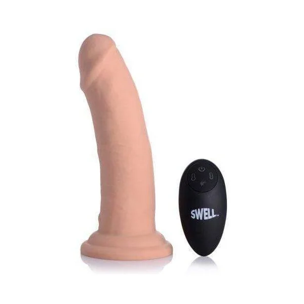 Inflatable Dildo - Swell - 7X Inflatable Vibrating Remote Control 7 ''