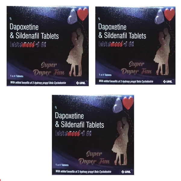 INSTAMOOD-D 60 TABLET (Pack Of 3) (4 Tablets Each)