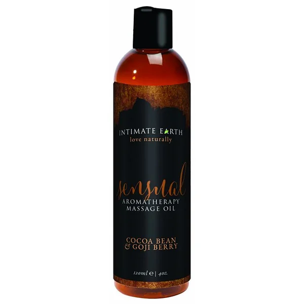 INTIMATE EARTH SENSUAL MASSAGE OIL 4OZ