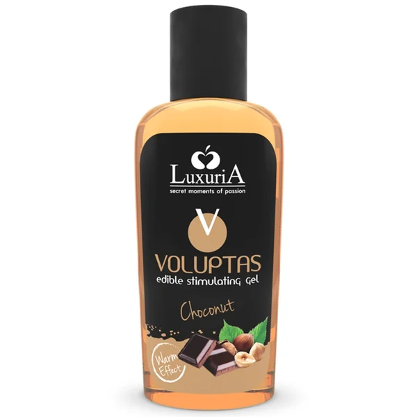 INTIMATELINE LUXURIA - VOLUPTAS EDIBLE MASSAGE GEL WARMING EFFECT - CHOCONUT 100 ML