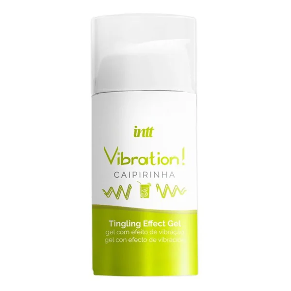 Intt Vibration! Tingling Effect Warming Flavoured Gel - Caipirinha
